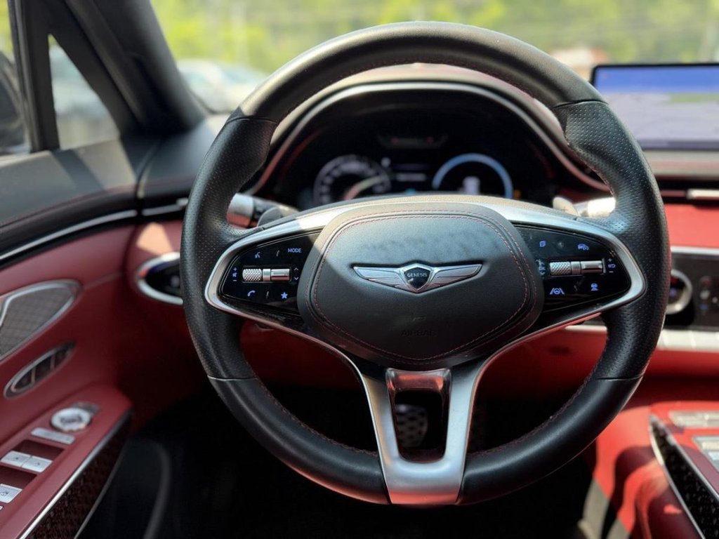 2022 GENESIS GV70 3.5T Sport Plus Intérieur Rouge in Terrebonne, Quebec - 19 - w1024h768px