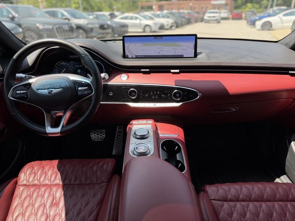 2022 GENESIS GV70 3.5T Sport Plus Intérieur Rouge in Terrebonne, Quebec - 20 - w1024h768px