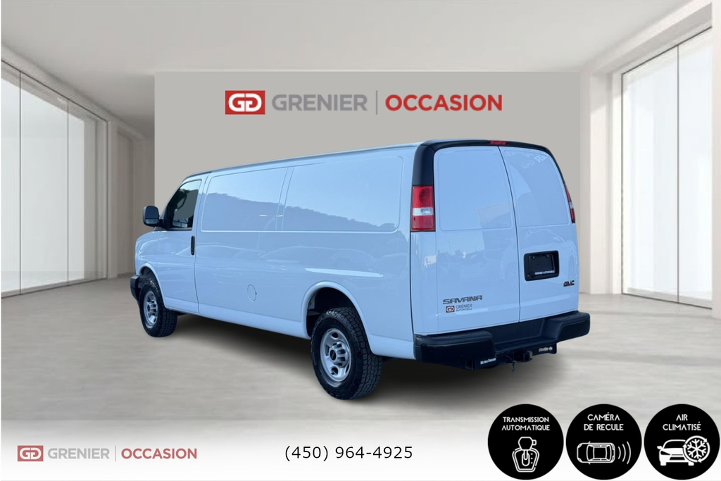 GMC Savana Cargo Van 2500 Àllongé Caméra De Recul 2024 à Terrebonne, Québec - 4 - w1024h768px