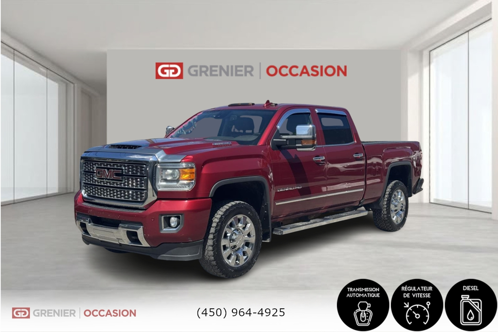 GMC Sierra 2500HD Denali Bose Toit Ouvrant Diesel Crew 2018 à Terrebonne, Québec - 3 - w1024h768px