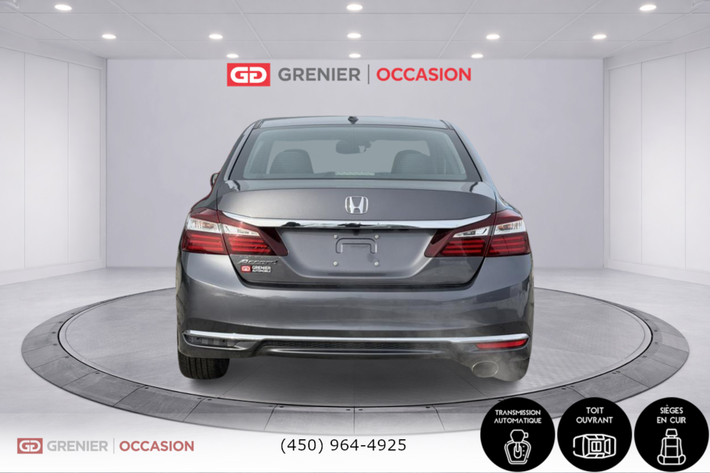 2016 Honda ACCORD EX-L Cuir Toit Ouvrant Bas Kilométrage in Terrebonne, Quebec - 5 - w1024h768px