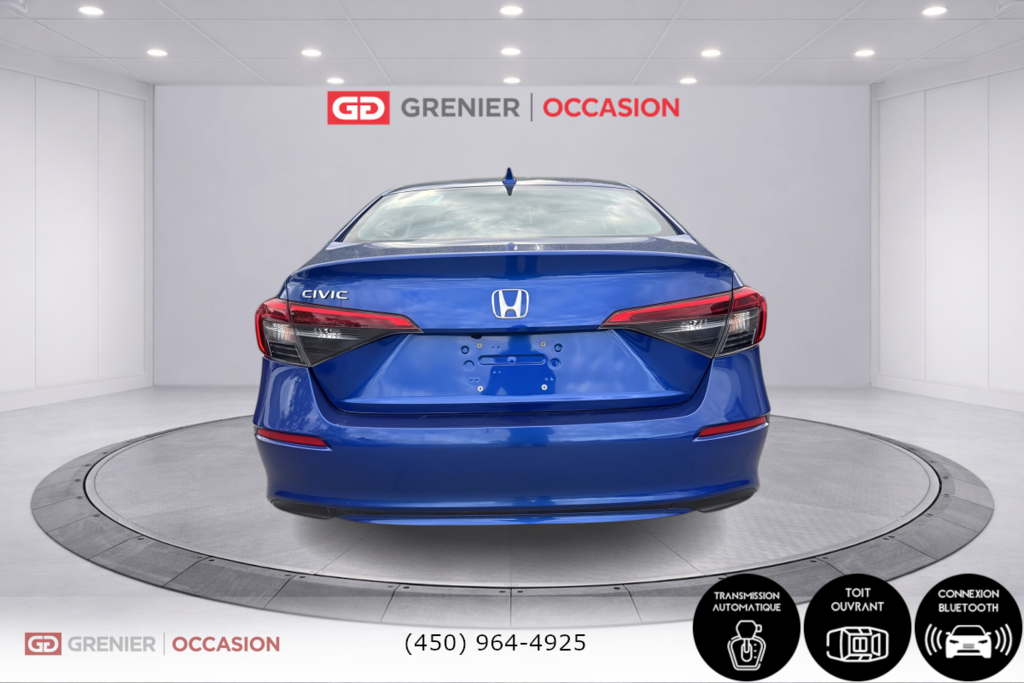 2022 Honda Civic Sedan EX Toit Ouvrant Mags in Terrebonne, Quebec - 3 - w1024h768px