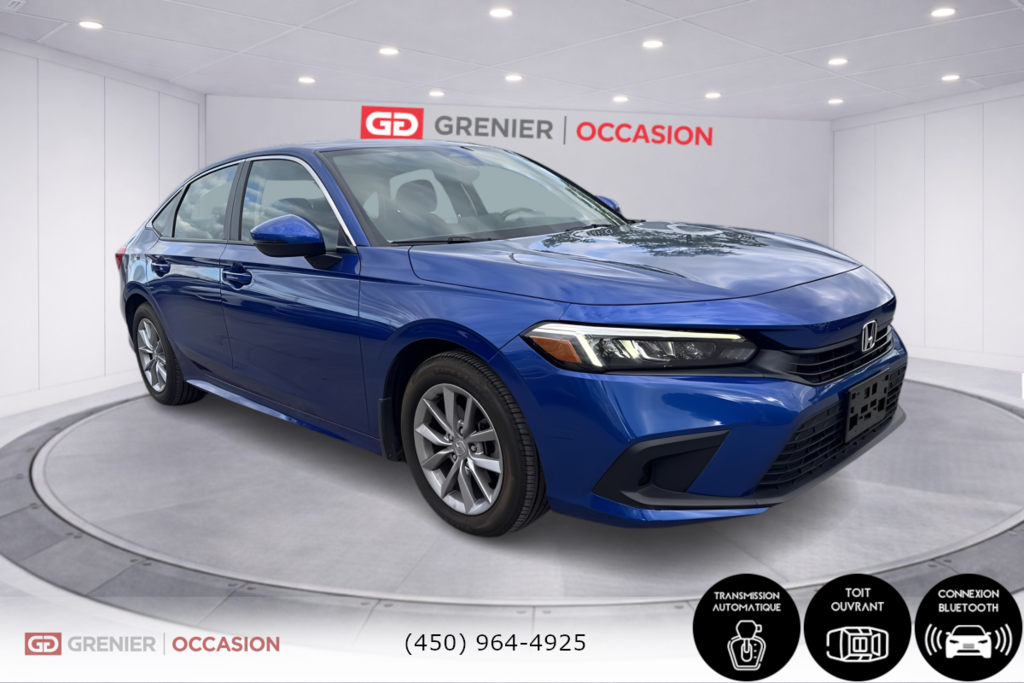2022 Honda Civic Sedan EX Toit Ouvrant Mags in Terrebonne, Quebec - 1 - w1024h768px