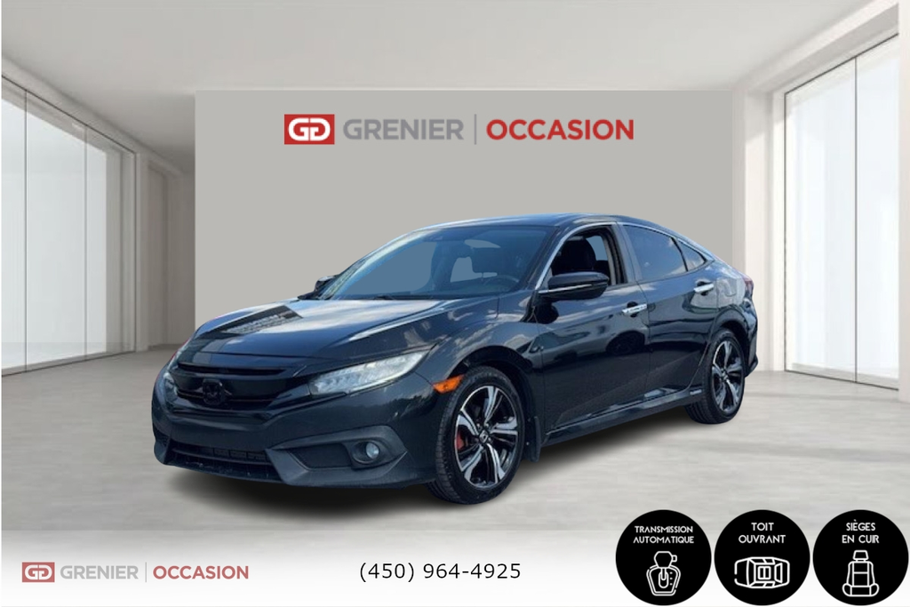 2018 Honda Civic Touring Navigation Toit Ouvrant in Terrebonne, Quebec - 3 - w1024h768px