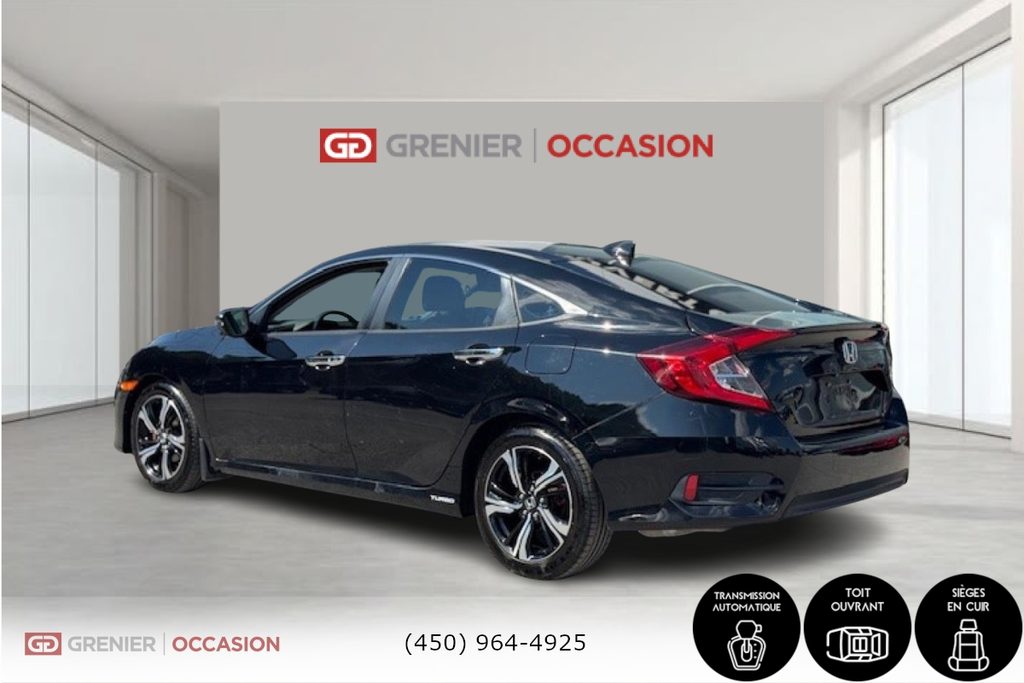 2018 Honda Civic Touring Navigation Toit Ouvrant in Terrebonne, Quebec - 4 - w1024h768px