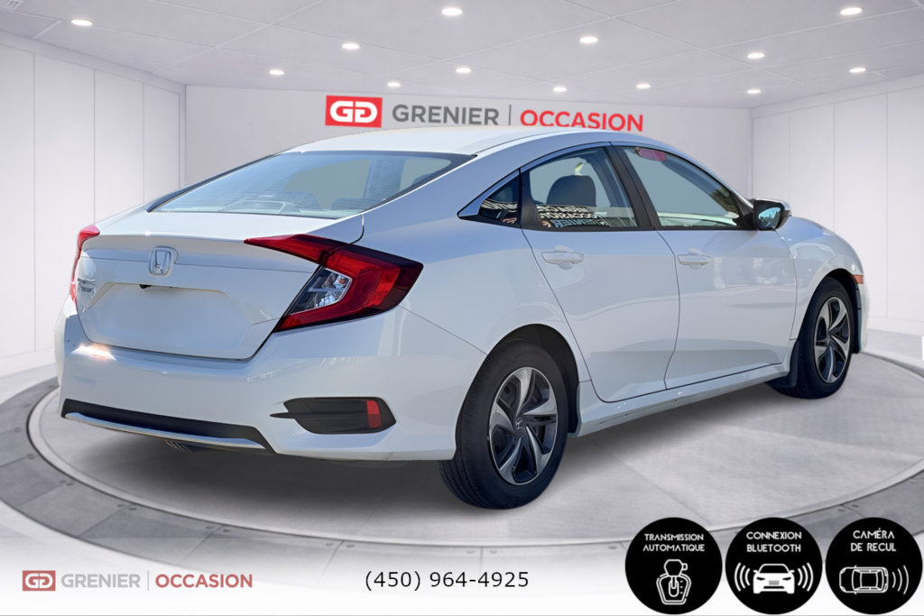 2020 Honda CIVIC LX Caméra De Recul Bas Kilométrage in Terrebonne, Quebec - 6 - w1024h768px