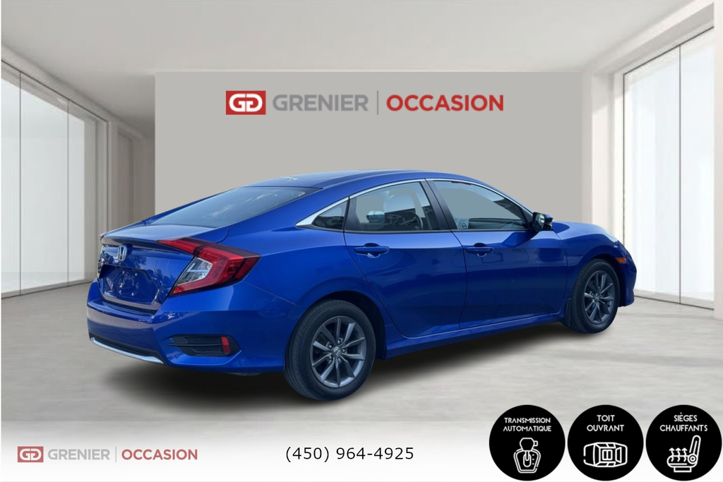 Honda Civic EX Toit Ouvrant Caméra De Recul 2021 à Terrebonne, Québec - 6 - w1024h768px