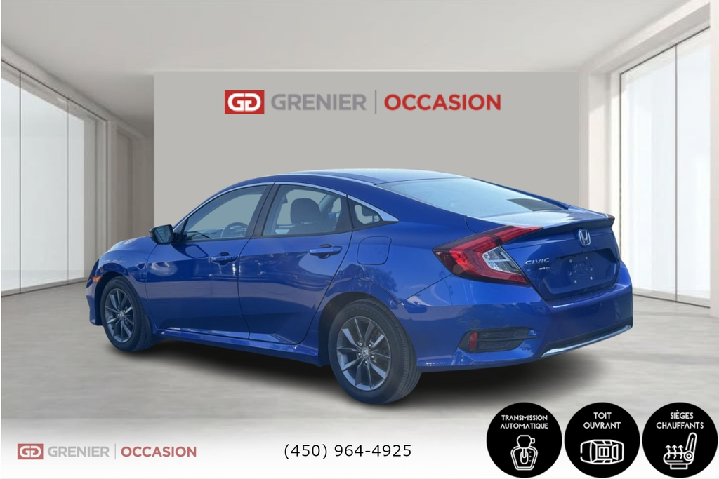 Honda Civic EX Toit Ouvrant Caméra De Recul 2021 à Terrebonne, Québec - 4 - w1024h768px