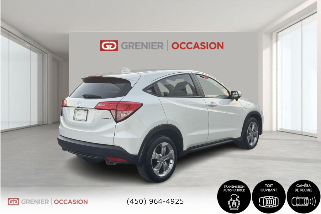 Honda HR-V EX AWD Toit Ouvrant Caméra De Recul 2017 à Terrebonne, Québec - 6 - w1024h768px
