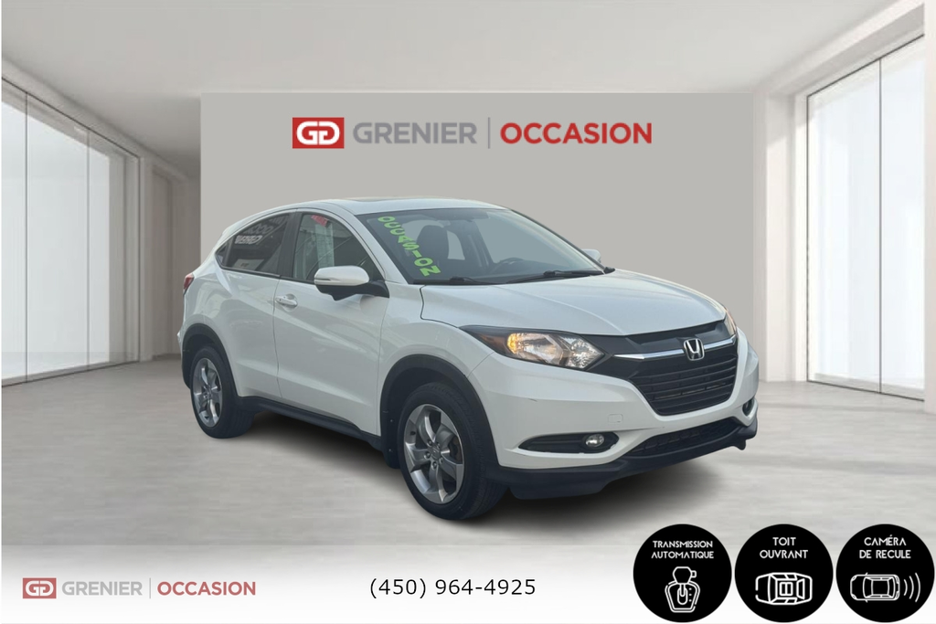 Honda HR-V EX AWD Toit Ouvrant Caméra De Recul 2017 à Terrebonne, Québec - 1 - w1024h768px
