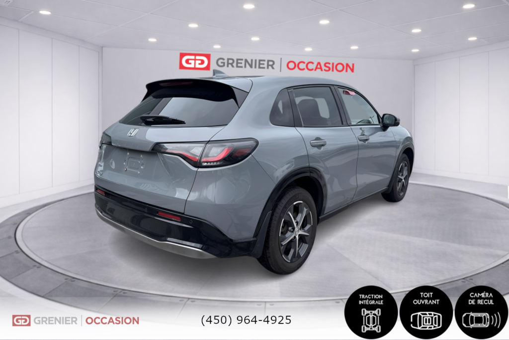 2023 Honda HR-V EX-L Navi AWD Bas Kilométrage in Terrebonne, Quebec - 2 - w1024h768px