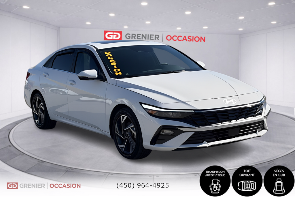 Hyundai Elantra Hybrid Luxury Cuir Toit Ouvrant 2026 à Terrebonne, Québec - 1 - w1024h768px
