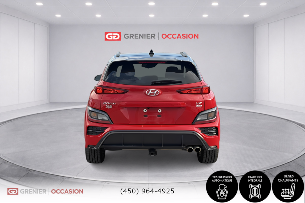 2023 Hyundai Kona N Line AWD Bas Kilométrage in Terrebonne, Quebec - 5 - w1024h768px