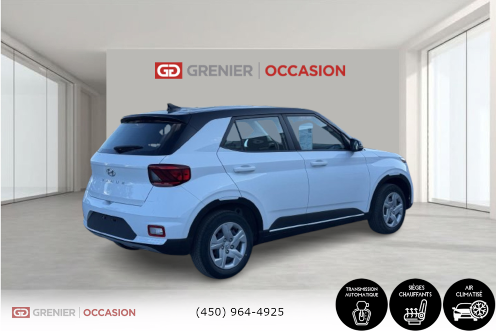 Hyundai Venue Essential Régulateur de vitesse Bluetooth 2021 à Terrebonne, Québec - 6 - w1024h768px