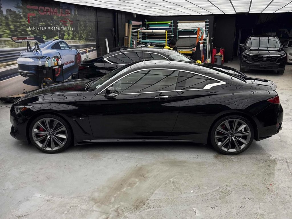 Infiniti Q60 Red Sport I-LINE AWD Cuir Rouge 2021 à Terrebonne, Québec - 1 - w1024h768px