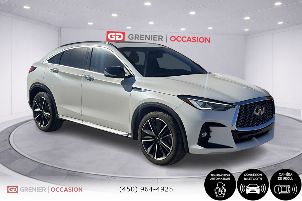 2023 Infiniti QX55 LUXE * Bas Kilométrage * in Terrebonne, Quebec - 1 - w1024h768px