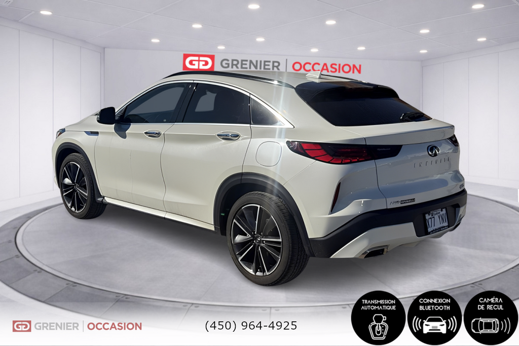 2023 Infiniti QX55 LUXE * Bas Kilométrage * in Terrebonne, Quebec - 4 - w1024h768px