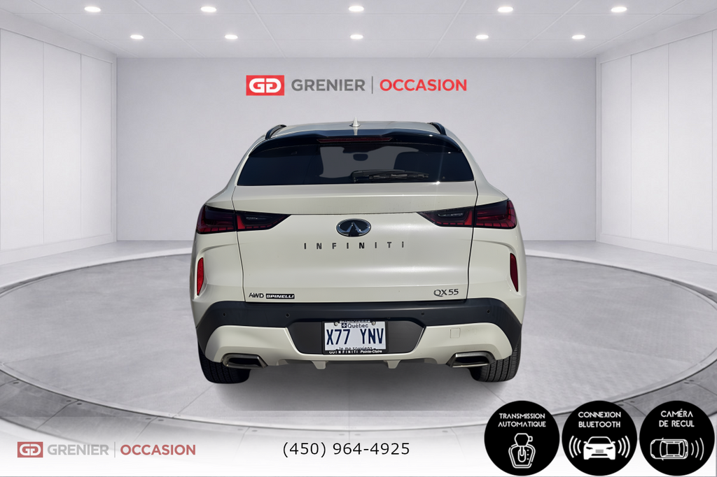 2023 Infiniti QX55 LUXE * Bas Kilométrage * in Terrebonne, Quebec - 3 - w1024h768px