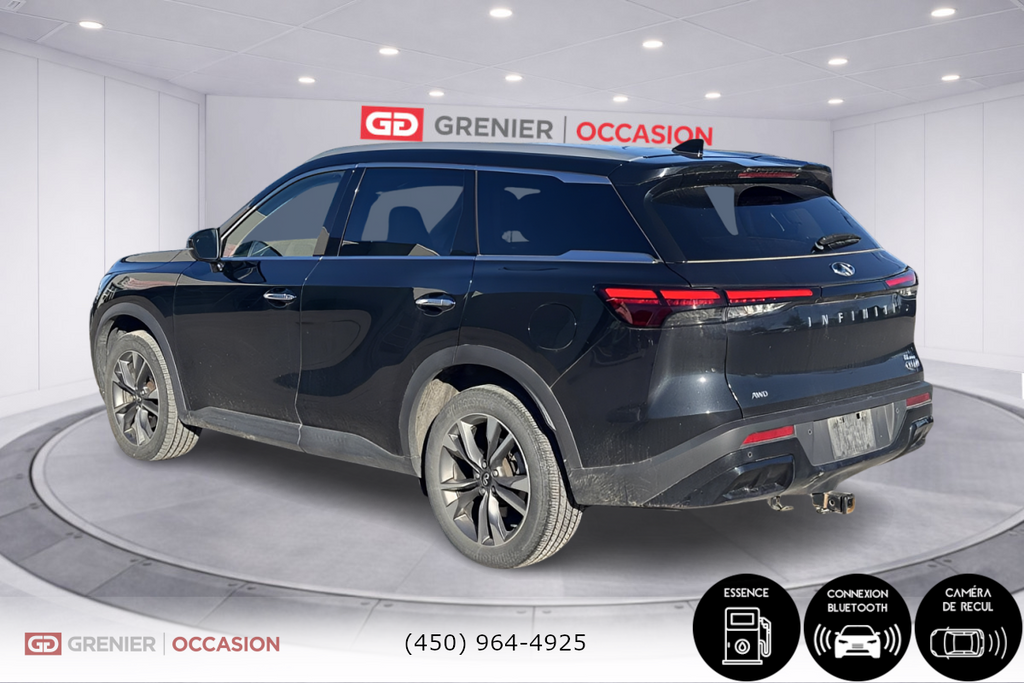 Infiniti QX60 LUXE Toit Panoramique Bas Kilométrage 2024 à Terrebonne, Québec - 4 - w1024h768px