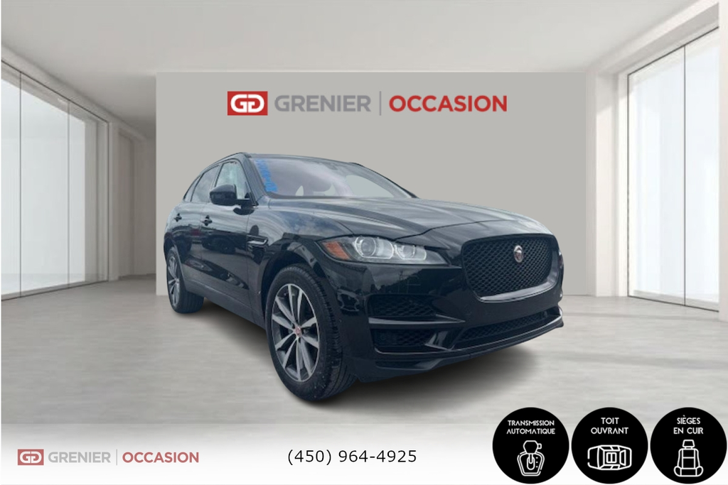 2020 Jaguar F-PACE Prestige 2.T Toit Panoramique Bas Kilométrage in Terrebonne, Quebec - 1 - w1024h768px