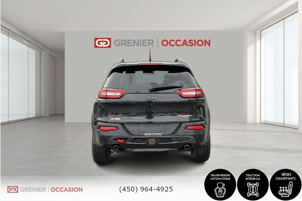 Jeep Cherokee Trailhawk 4x4 V6 2015 à Terrebonne, Québec - 5 - w1024h768px