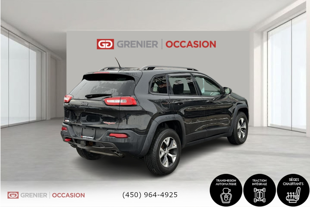 Jeep Cherokee Trailhawk 4x4 V6 2015 à Terrebonne, Québec - 6 - w1024h768px