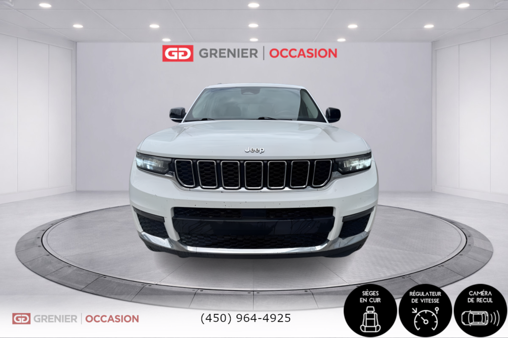 2021 Jeep Grand Cherokee L Limited Cuir Toit Panoramique 6 Passagers in Terrebonne, Quebec - 6 - w1024h768px