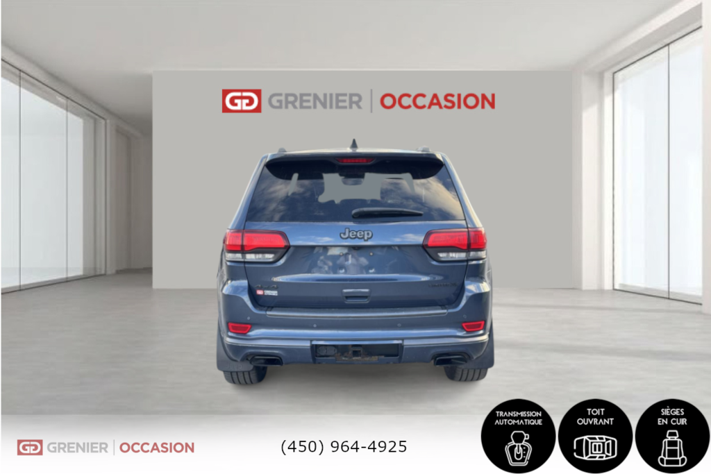 Jeep Grand Cherokee Limited X Cuir Toit Panoramique 2020 à Terrebonne, Québec - 5 - w1024h768px