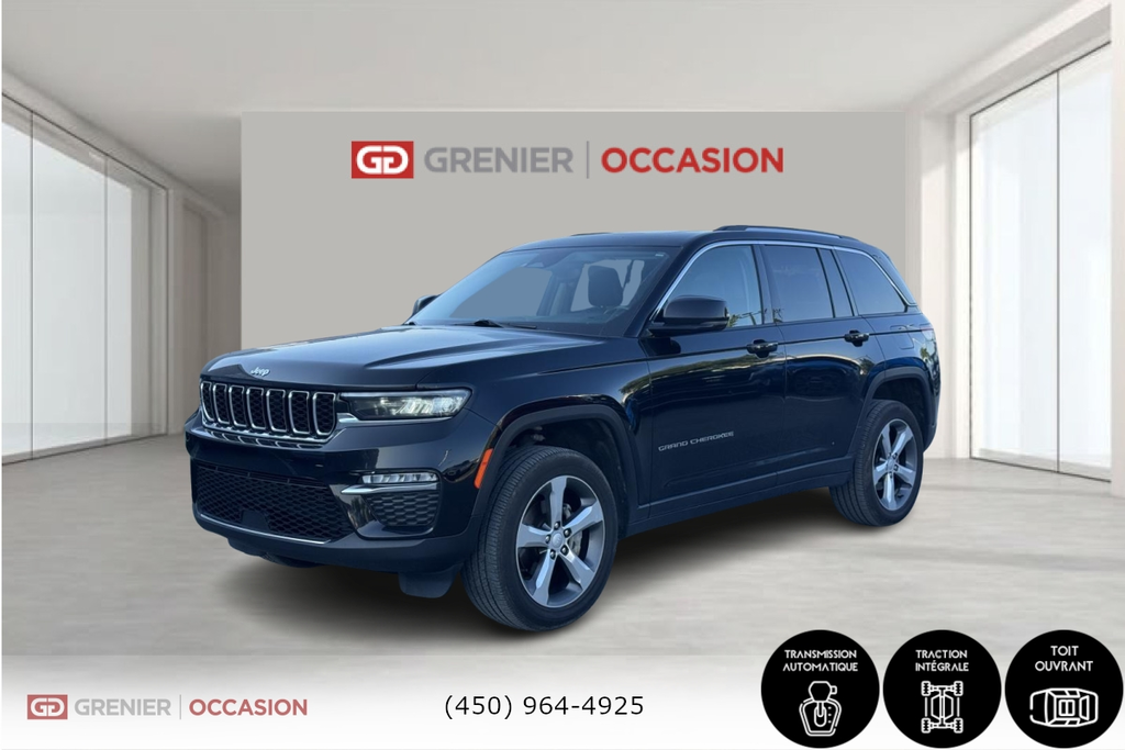 2022 Jeep Grand Cherokee Limited Cuir Toit Panoramique in Terrebonne, Quebec - 3 - w1024h768px