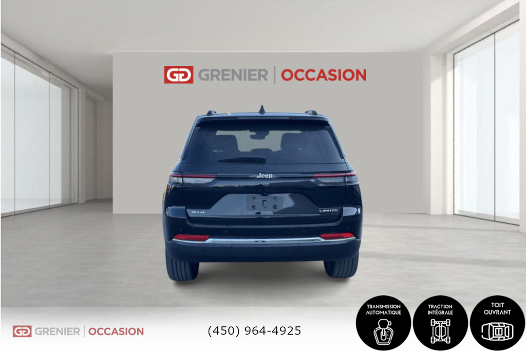 2022 Jeep Grand Cherokee Limited Cuir Toit Panoramique in Terrebonne, Quebec - 5 - w1024h768px
