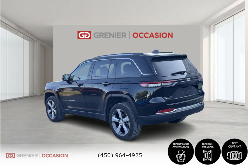 2022 Jeep Grand Cherokee Limited Cuir Toit Panoramique in Terrebonne, Quebec - 4 - w1024h768px
