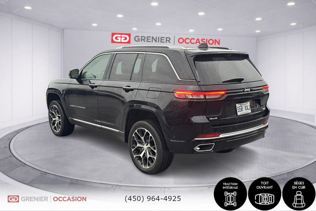 Jeep Grand Cherokee Summit Reserve Cuir Toit Panoramique 2023 à Terrebonne, Québec - 4 - w1024h768px