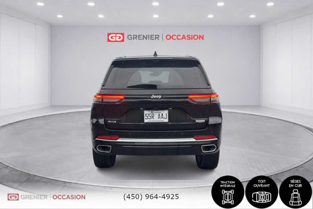 Jeep Grand Cherokee Summit Reserve Cuir Toit Panoramique 2023 à Terrebonne, Québec - 3 - w1024h768px