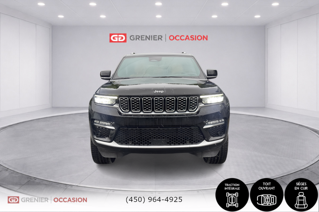 Jeep Grand Cherokee Summit Reserve Cuir Toit Panoramique 2023 à Terrebonne, Québec - 6 - w1024h768px