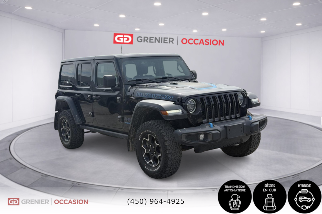 2021 Jeep Wrangler 4xe Unlimited Rubicon Cuir in Terrebonne, Quebec - 1 - w1024h768px