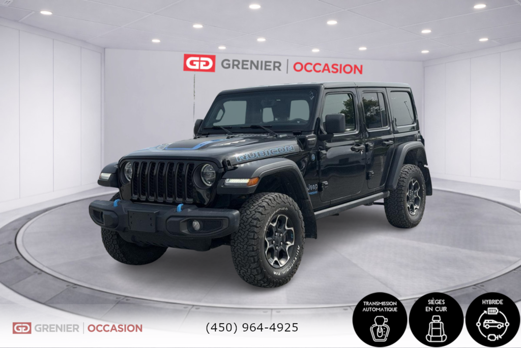 2021 Jeep Wrangler 4xe Unlimited Rubicon Cuir in Terrebonne, Quebec - 3 - w1024h768px