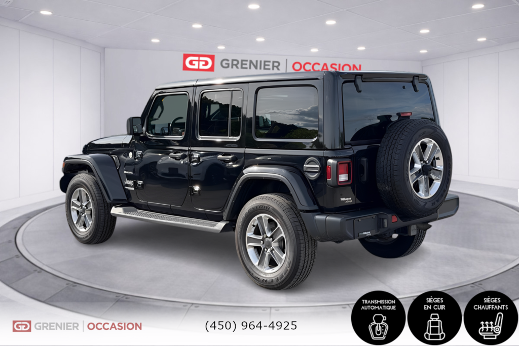 2021 Jeep Wrangler Unlimited Sahara in Terrebonne, Quebec - 4 - w1024h768px