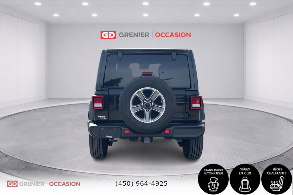 2021 Jeep Wrangler Unlimited Sahara in Terrebonne, Quebec - 5 - w1024h768px