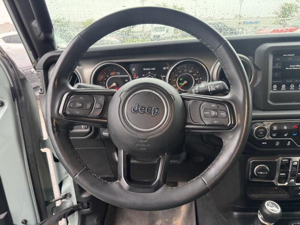 Jeep Wrangler Sport S 2 Toit Bas Kilométrage 2023 à Terrebonne, Québec - 11 - w1024h768px