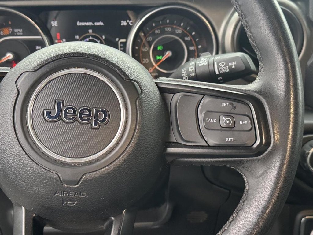 Jeep Wrangler Sport S 2 Toit Bas Kilométrage 2023 à Terrebonne, Québec - 12 - w1024h768px
