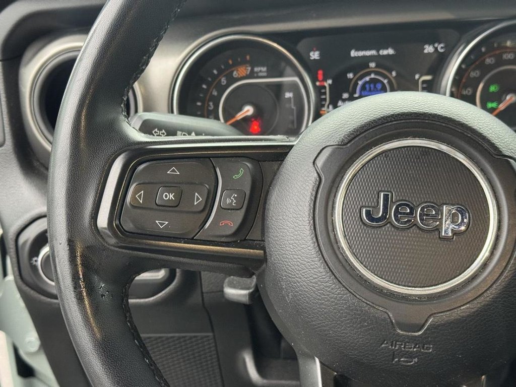Jeep Wrangler Sport S 2 Toit Bas Kilométrage 2023 à Terrebonne, Québec - 13 - w1024h768px