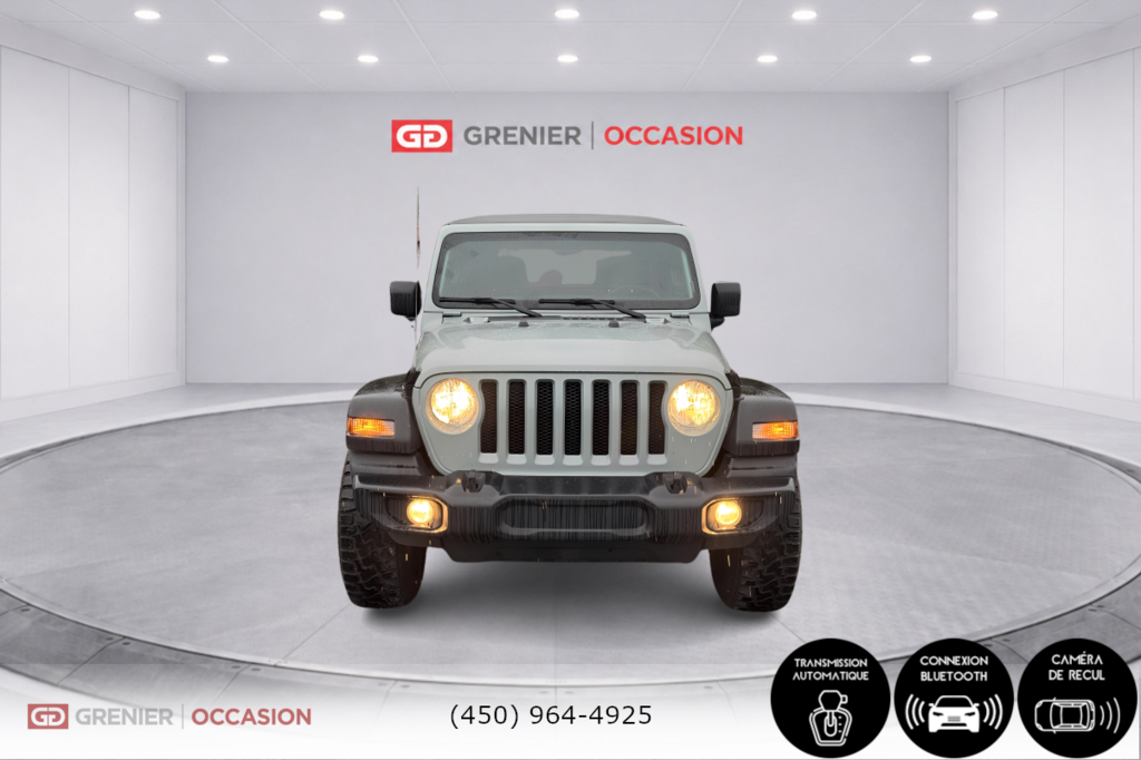 Jeep Wrangler Sport S 2 Toit Bas Kilométrage 2023 à Terrebonne, Québec - 6 - w1024h768px