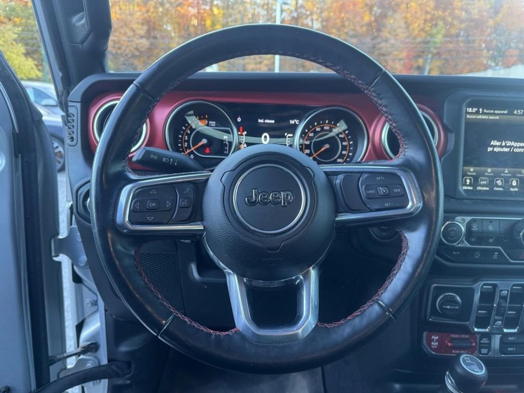 2023 Jeep Wrangler Rubicon V6 2 Toit Bas Kilométrage in Terrebonne, Quebec - 10 - w1024h768px