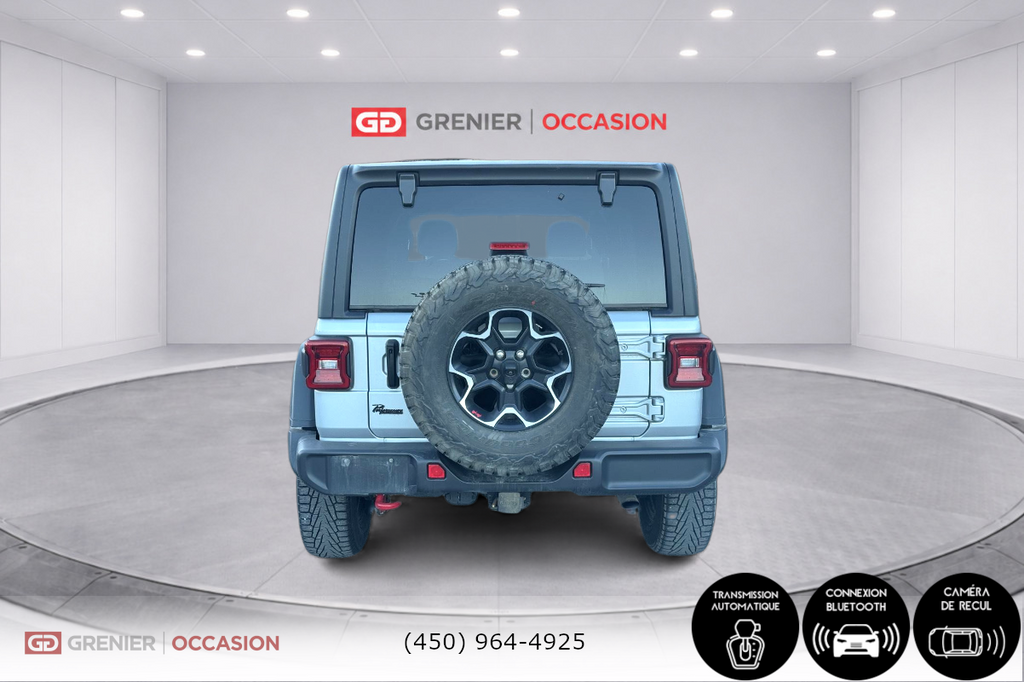 2023 Jeep Wrangler Rubicon V6 2 Toit Bas Kilométrage in Terrebonne, Quebec - 3 - w1024h768px