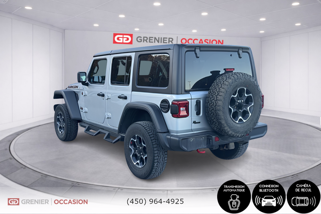 2023 Jeep Wrangler Rubicon V6 2 Toit Bas Kilométrage in Terrebonne, Quebec - 4 - w1024h768px