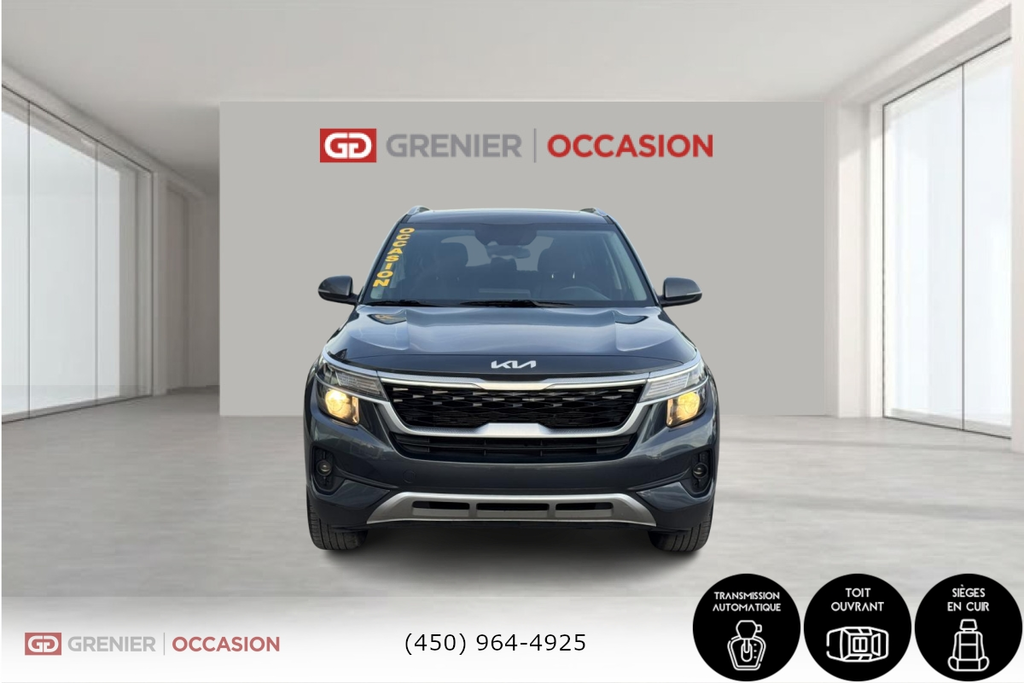 Kia Seltos EX Cuir Toit Ouvrant AWD 2022 à Terrebonne, Québec - 2 - w1024h768px