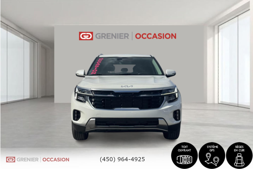 2024 Kia Seltos EX Premium Cuir Toit Ouvrant AWD in Terrebonne, Quebec - 2 - w1024h768px
