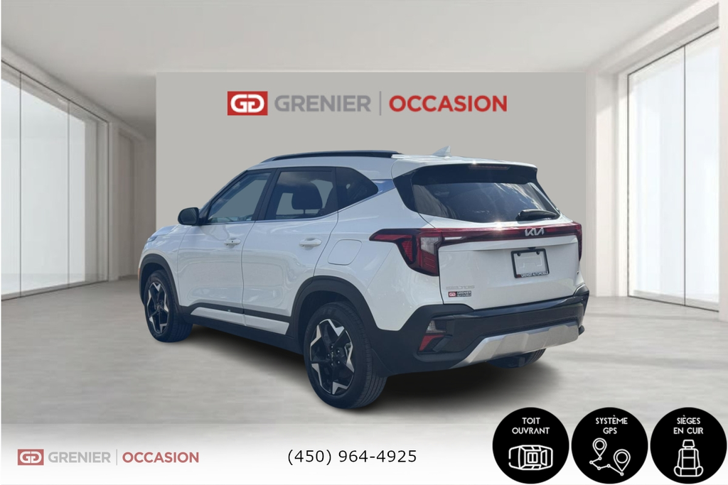 2024 Kia Seltos EX Premium Cuir Toit Ouvrant AWD in Terrebonne, Quebec - 4 - w1024h768px