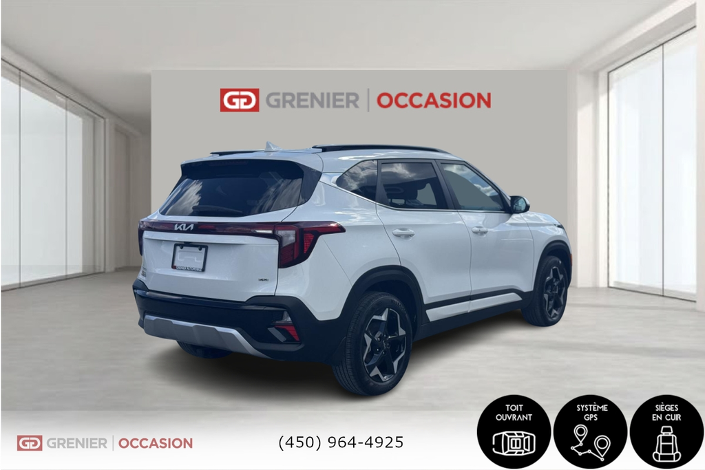 2024 Kia Seltos EX Premium Cuir Toit Ouvrant AWD in Terrebonne, Quebec - 6 - w1024h768px