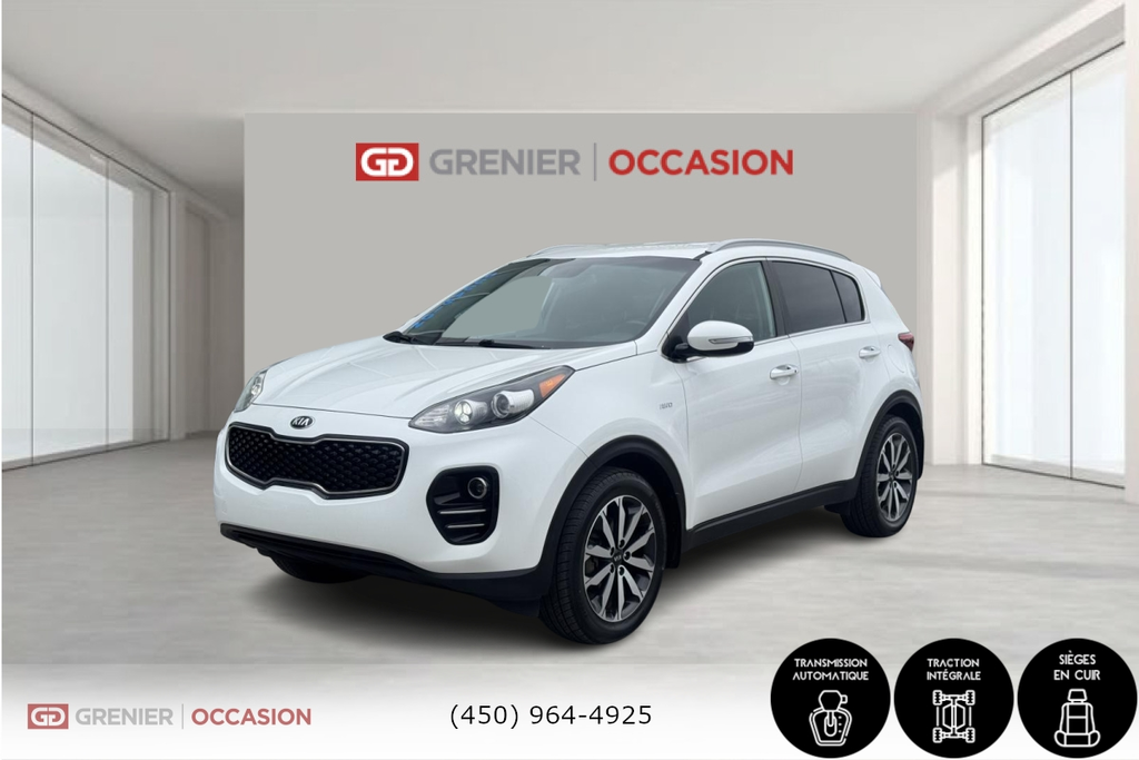 Kia Sportage EX Cuir AWD Caméra De Recul 2018 à Terrebonne, Québec - 3 - w1024h768px